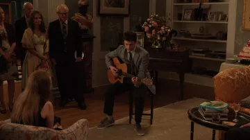 Adidas Grey Sneakers worn by Tyler Shultz (Dylan Minnette) as seen in The Dropout TV show (S01E06)