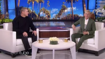 Baskets noires portées par Channing Tatum comme vu dans The Ellen DeGeneres Show le 24 mars 2022