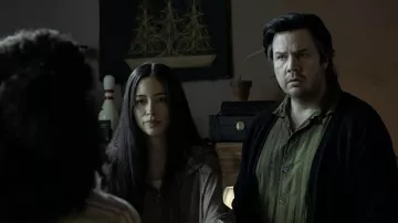 Green Shirt worn by Eugene Porter (Josh McDermitt) as seen in The Walking Dead TV series (S11E15)