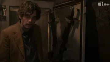 Corduroy Blazer Jacket porté par Dan (Wagner Moura) comme on le voit dans Shining Girls Wardrobe (S01)