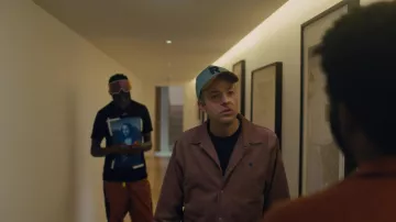 Veste carhartt tweed portée par Will (Patrick Kennedy) vue dans la garde-robe de l’émission de télévision Atlanta (S03E03)
