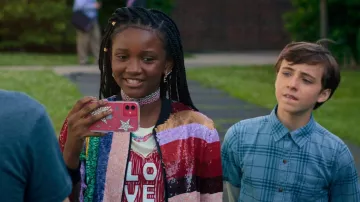 Plaid Shirt worn by Nate (Rueby Wood) as seen in Better Nate Than Ever