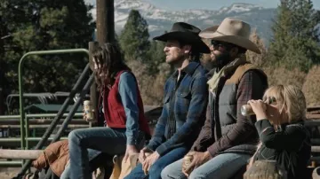 Vest Jacket worn by Colby (Denim Richards) as seen in Yellowstone TV series outfits (Season 4 Episode 10)