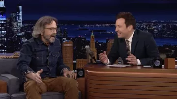 Denim Jacket worn by Marc Maron as seen in The Tonight Show Starring Jimmy Fallon