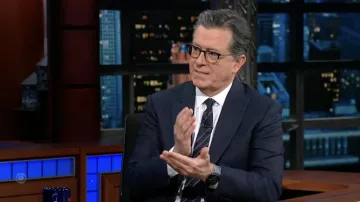 Watch worn by Stephen Colbert as seen in The Late Show with Stephen Colbert
