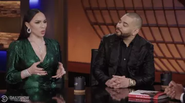 Montre en or portée par DJ Envy comme on le voit dans The Daily Show avec Trevor Noah