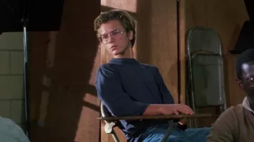Wire frame glasses worn by Danny Pope (River Phoenix) in Running On Empty movie wardrobe