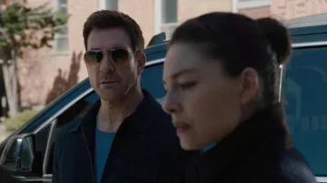 Lunettes de soleil Ray-Ban portées par l’agent spécial de supervision Remy Scott (Dylan McDermott) telles que vues dans la garde-robe de la série télévisée FBI: Most Wanted (saison 3 épisode 19)