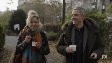 Parka Coat Jacket worn by Paul (Martin Freeman) as seen in Breeders TV series outfits (Season 3)