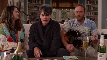 Mountain Printed Shirt worn by Coyote Bergstein (Ethan Embry) as seen in Grace and Frankie (S07E07)