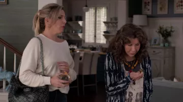 Chanel Handbag worn by Brianna Hanson (June Diane Raphael) as seen in Grace and Frankie TV series wardrobe (Season 7 Episode 10)