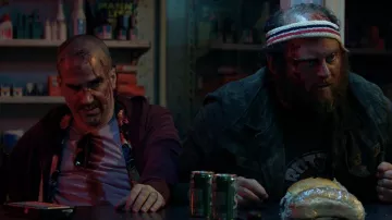 Venda de Patricio (Rodrigo Noya) in the film El sistema K.E.O.P.S.