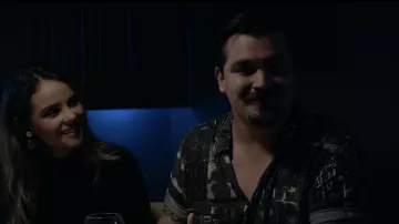 The printed shirt of Franco (Stefano Rucci) in the film A step away from me