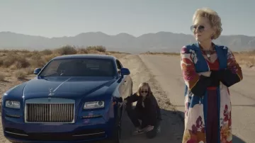 Kimono Long Printed Jacket worn by Deborah Vance (Jean Smart) as seen in Hacks TV series wardrobe (Season 1 Episode 2)