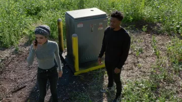 Nike sneakers worn by Devin Roundtree (Caleb Castille) as seen in NCIS: Los Angeles TV show wardrobe (Season 13 Episode 20)