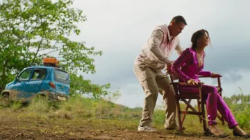 Adidas sneakers worn by Alan / Dash (Channing Tatum) as seen in The Lost City movie wardrobe