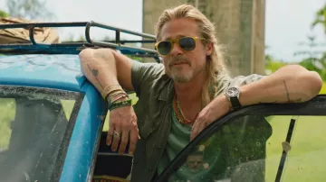 Watch worn by Jack Trainer (Brad Pitt) as seen in The Lost City movie