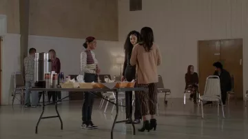 Nike Air Jordan 1 sneakers worn by Jean (Journey Montana) as seen in All American TV show (Season 4 Episode 18)
