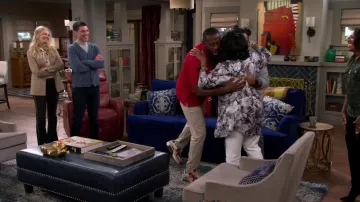 Nike Air Max Sneakers worn by Malcolm (Sheaun McKinney) as seen in The Neighborhood TV series wardrobe (S04E20)