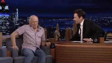 Camisa floral estampada usada por Jimmy Buffett como se ve en The Tonight Show Starring Jimmy Fallon