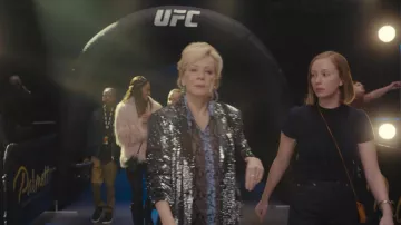 Sequined Blazer Jacket worn by Deborah Vance (Jean Smart) as seen in Hacks (S02E01)