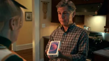 Flannel shirt worn by Jim Conway (Chris Parnell) as seen in Senior Year movie