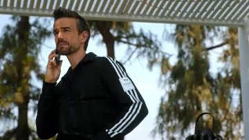 Adidas Y-3 Jacket in black worn by Trevor Elliott (Christopher Gorham) as seen in The Lincoln Lawyer TV show outfits (Season 1 Episode 6)