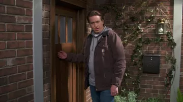 Carhartt Jacket worn by Tom (Pete Holmes) as seen in How We Roll TV show wardrobe (Season 1 Episode 8)