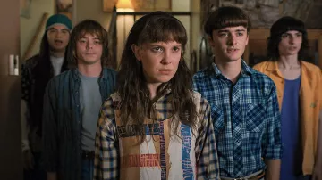 Plaid shirt worn by Will Byers (Noah Schnapp) as seen in Stranger Things Wardrobe (Season 4 Episode 3)