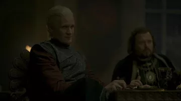 Bague portée par le prince Daemon Targaryen (Matt Smith) vue dans la série télévisée House of the Dragon (saison 1)