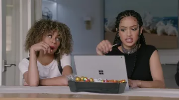 Choker Necklace worn by Olivia Baker (Samantha Logan) as seen in All American TV series outfits (S04E19)