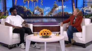 Nike sneakers worn by Sean 'Diddy' Combs as seen in The Ellen DeGeneres Show