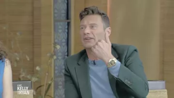 Gold Watch worn by Ryan Seacrest as seen in LIVE with Kelly and Ryan