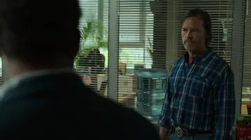 Steel Buckle Belt worn by Vincent Serra (Guy Pearce) as seen in Memory