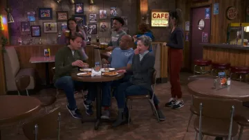 Adidas sneakers worn by Tom (Pete Holmes) as seen in How We Roll Tv series outfits (Season 1 Episode 10)