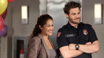 Digital Watch worn by Jack Gibson (Grey Damon) as seen in Station 19 TV series outfits (Season 5 Episode 18)