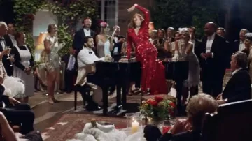 The red sequined dress worn by Martha (Isabelle Adjani) in the film Masquerade