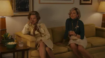 Printed Scarf worn by Betty Ford (Michelle Pfeiffer) as seen in The First Lady TV series wardrobe (Season 1 Episode 6)