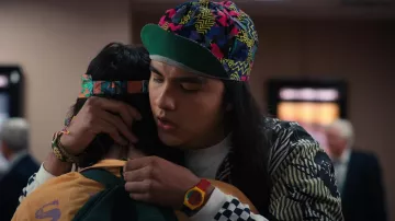 Swatch watch worn by Argyle (Eduardo Franco) as seen in Stranger Things (S04E02)