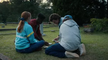 Reebok sneakers worn by Dustin Henderson (Gaten Matarazzo) as seen in Stranger Things Outfits (S04E04)