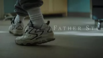 Avia sneakers worn by Stuart Long (Mark Wahlberg) as seen in Father Stu movie outfits
