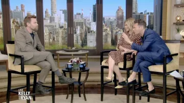 Zapatos usados usados por Ewan McGregor como se ve en VIVO con Kelly y Ryan