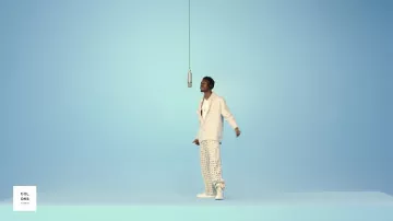 Printed Pants worn by Joey Bada$$ in his Head High music video | A COLORS SHOW