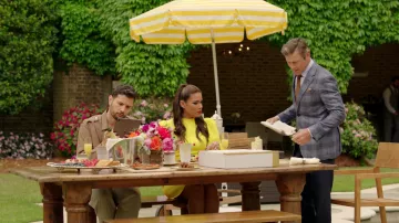 Plaid Blazer Jacket worn by Blake Carrington (Grant Show) as seen in Dynasty TV show (Season 5 Episode 14)