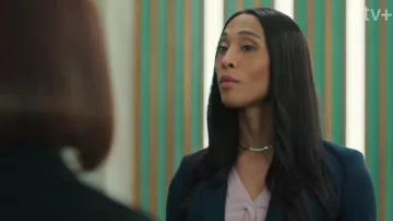 Necklace choker worn by Sofia (Mj Rodriguez) as seen in Loot TV series wardrobe (Season 1)