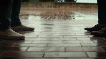 Vans Checkered Low Top sneakers worn by Nick Cage / Nicky (Nicolas Cage) as seen in The Unbearable Weight of Massive Talent movie outfits