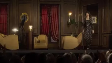 The sequin dress worn by Fanny Ardant in the film Les Volets verts