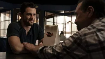 Polo shirt worn by Max Evans (Nathan Parsons) as seen in Roswell, New Mexico Tv series outfits (Season 4 Episode 1)