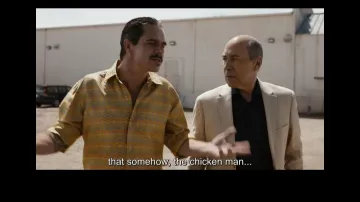Patterned Blouse (Left) worn by Lalo Salamanca Tony Dalton in Better Call Saul