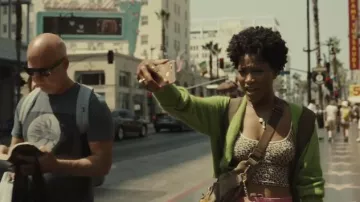 Shoulder bag worn by Jill Haywood (Keke Palmer) as seen in Nope